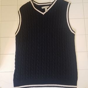 Boys sleeveless vest sweater